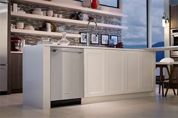 KitchenAid 39 dBA Dishwasher with ProScrub Option