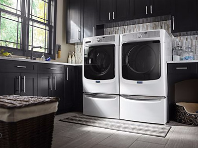 Maytag Large Capacity Dryer with Sanitize Cycle and Power System