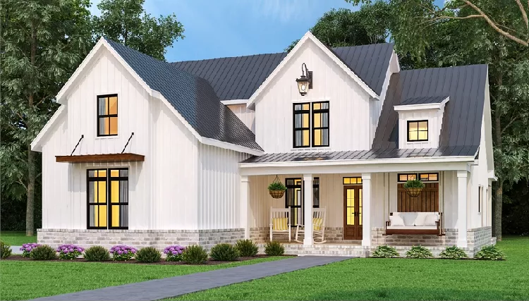 image of southern house plan 8519