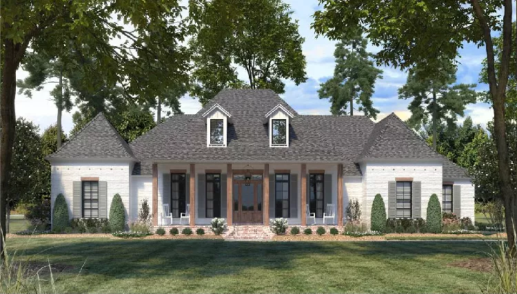 image of southern house plan 9872