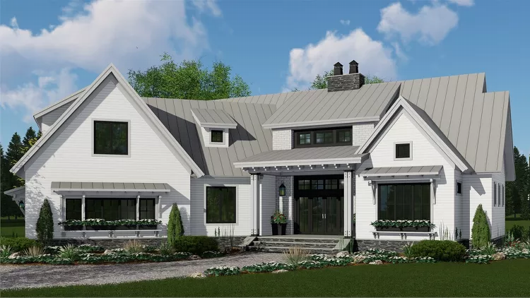 image of 1.5 story house plan 4303
